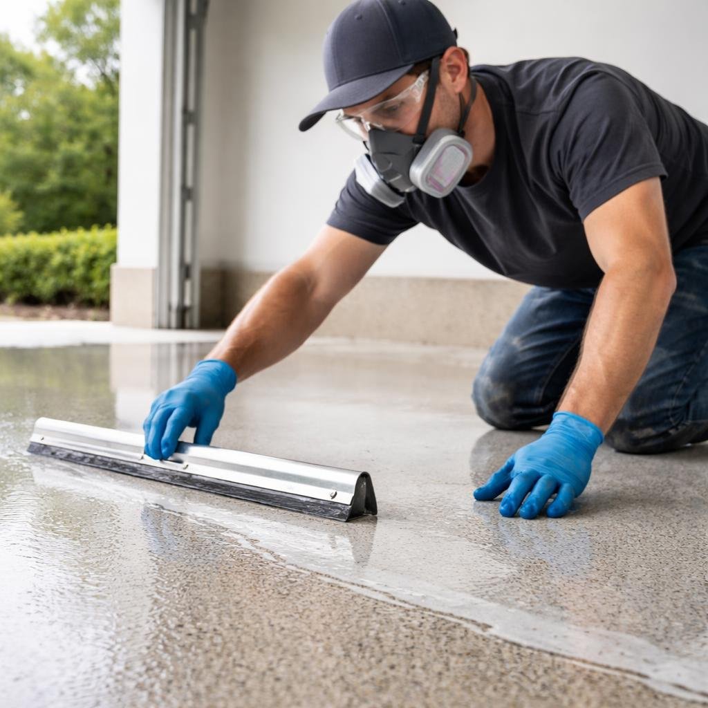 polyaspartic floor coating Surrey